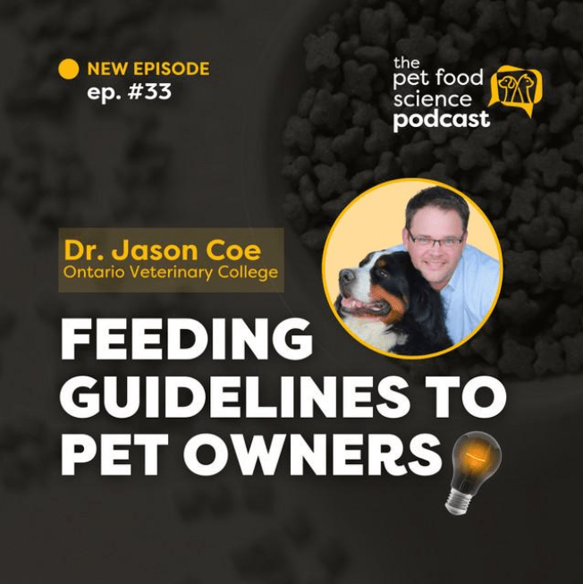Podcast cover, featuring headshot of Dr. Jason Coe with his Bernese dog, and the title of the podcast.