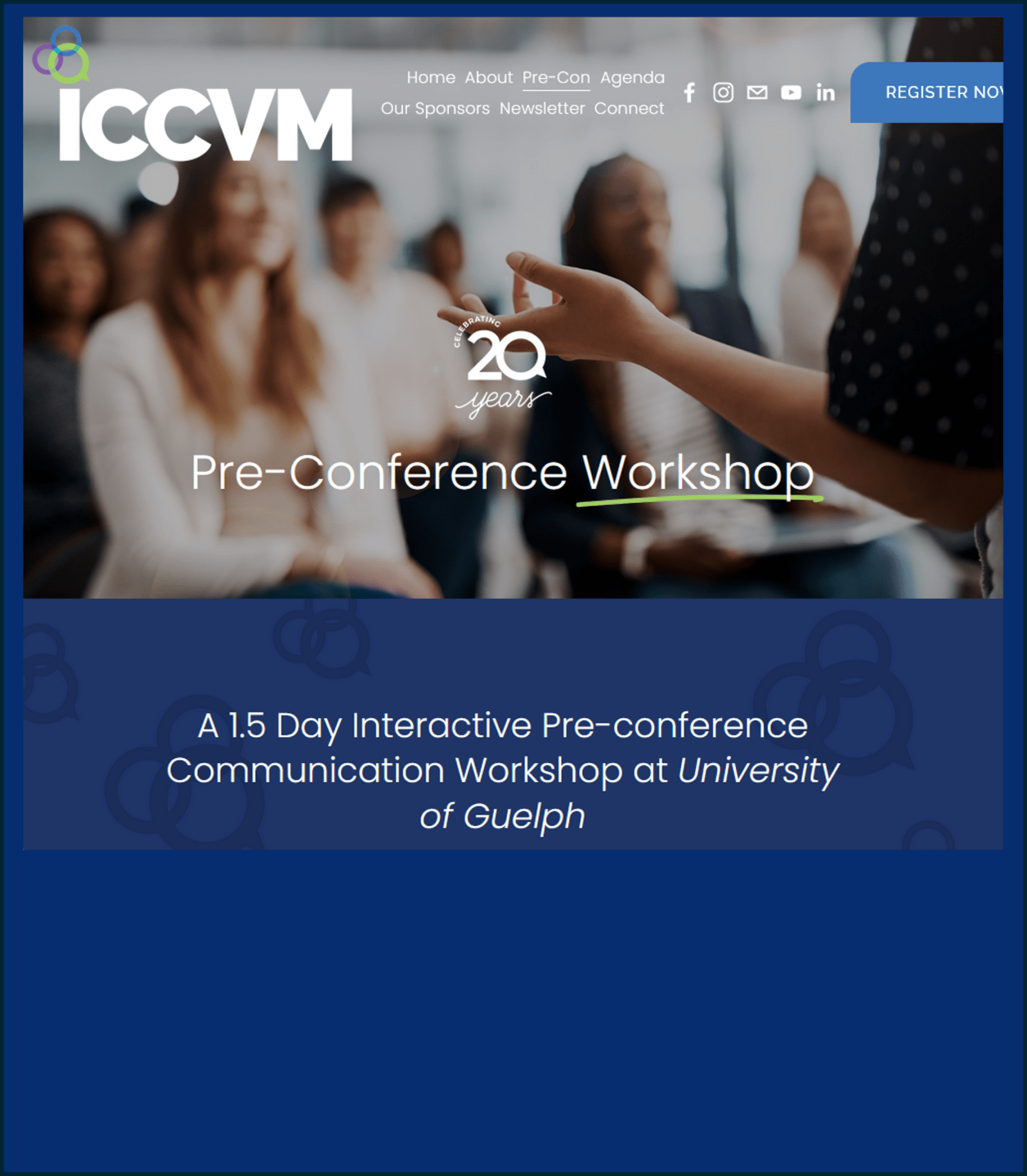 Pre-conference workshop for ICCVM, coming in Nov. 2024